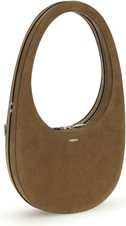 Coperni Womens Brown Calf Leather Bos Taurus Shoulder Bag
