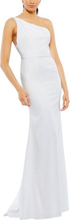 Mac Duggal One Shoulder Trumpet Gown