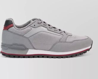 HUGO BOSS polyester low-top sneakers