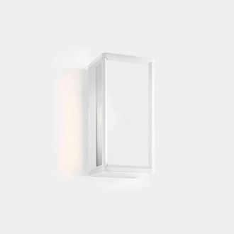 Netlighting Skat Outdoor LED Mini Box Wall Lantern White White IP65 9W 2700K