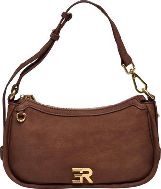 Ermanno Scervino Angelica Schoudertas - Dames - Schoudertassen - Bruin - ONE Size - Leer - Tassen