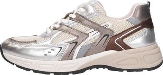 Gabor Schoenen, Dames, Beige, 37 1/2 EU, Sneakers Laag