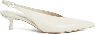 SIMKHAI 45 mm slingback pumps met kitten-hak - Beige