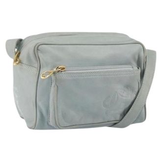 Loewe Pre-owned Cross Body Bags, female, Blue, Size: ONE SIZE Pre-owned Shoulder Bag