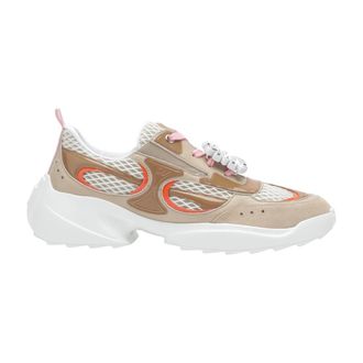 Roger Vivier Sneakers, female, Beige, Size: 7 US Strass Lace-Up