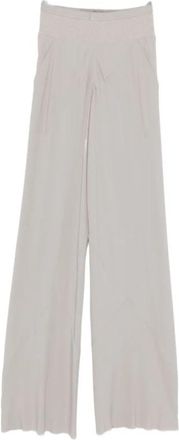 Rick Owens Bias Pants - Dames - Wijde Broeken - Wit - M - Broeken
