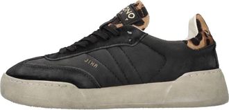 Monoway Schoenen, Dames, Zwart, 36 EU, Leer, Sneakers