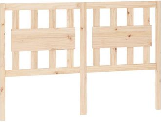 vidaXL Cabecero De Cama Madera Maciza De Pino 140,5x4x100 Cm Vidaxl