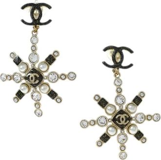 Chanel Orecchini a clip Snowflake 2019 - Oro