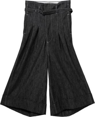 Junya Watanabe Black Regular Straight Pant