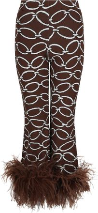 Valentino Patterned Knit Pants