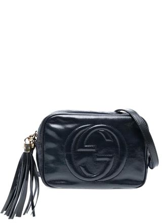 Gucci 2016-2025 Soho Disco lakleren crossbodytas - Blauw