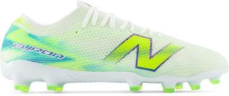 New Balance Unisex Furon Elite MG V9 en Blanco/Verde, Talla 39.5