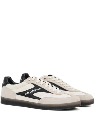 Karl Lagerfeld lace-up sneakers - White