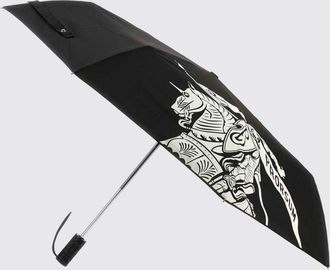 Burberry Ombrello classico in poliestere con logo Equestrian Knight