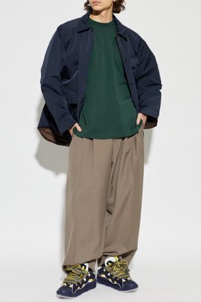 Canada Goose Down Jacket With Collar, Mens, Navy Blue