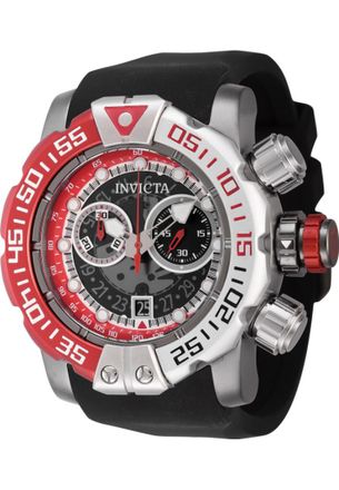 Invicta IN-44851 Mens Sea Hunter Watch - Silver - One Size