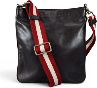 Bally Dark Brown Leather Shoulder Bag (Pre-Owned)