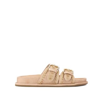 Carvela Womens Valeria Sandals - Taupe Fabric - Size UK 8