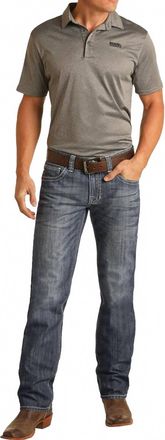 Panhandle Mens Pistol Stackable Bootcut Jeans In Dark Vintage