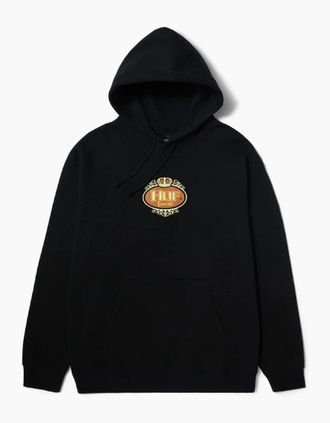 HUF Mens HUF Especial P/O Black Hoodie - Size: 36