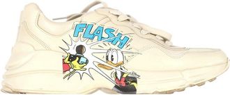 Gucci Mens Leather X Disney Rhyton Flash Low Top Sneaker (Authentic Pre- Loved)