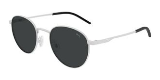 Puma PU0535S 001 Mens Sunglasses Silver Size 50