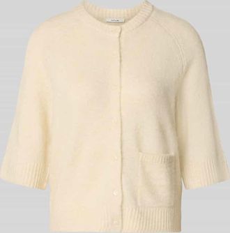 OPUS Cardigan mit Eingrifftasche Modell Dathena in Beige, Gr&ouml;&szlig;e 36