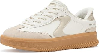 Skechers Hotshot Hi-lifted Luxe Womens Shoes White : 6.5 B - Medium, Suede