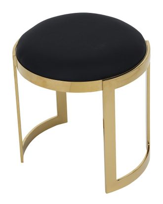 Pangea Home Gold Frame Orion Stool