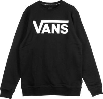 Vans Klassieke Crew II Sweatshirt Zwart/Wit - Heren - Sweatshirts - Zwart - M - Katoen - Hoodies & sweatvesten