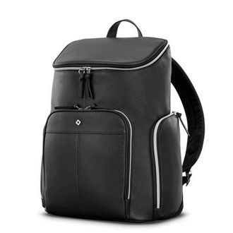 Samsonite Mobile Solution 2 Leather Deluxe Backpack in Black at Nordstrom