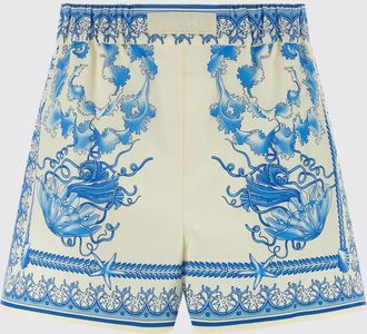 Versace Shorts VERSACE Woman color Blue