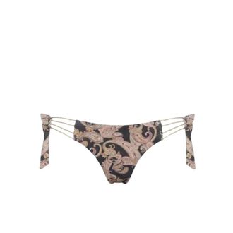 Del Maar Omkeerbare Bikini Top met Patchwork Print - Dames - Bikinis - Blauw - S - Badmode