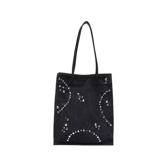 Gimaguas Tote Bag - Dames - Tassen - Zwart - Maat: ONE Size Su&egrave;de