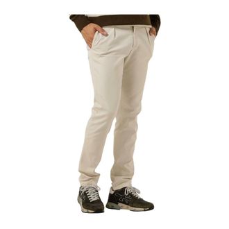 Profuomo Broeken, Heren, Beige, L, Heren Chino Broek in Zand