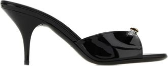 Miu Miu Leren sandalen - Zwart