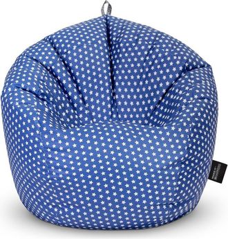 Happers Happers - Puff Pelota Estampado Stars Azul