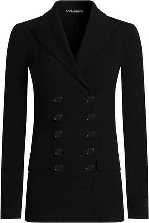 Dolce & Gabbana Double-breasted Jacket In Wool