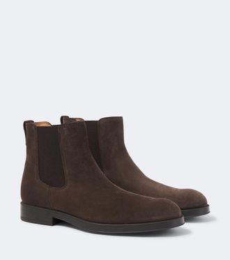 Tod's Suede Chelsea boots