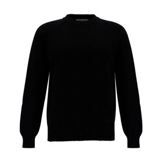 La Fileria Heren, Truien, Zwart, Maat: M Wol