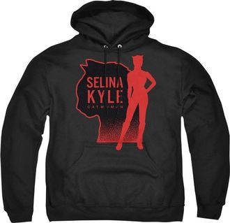 Gildan The Batman Selina Kyle Catwoman Adult Pull Over Hoodie / Hooded Sweatshirt