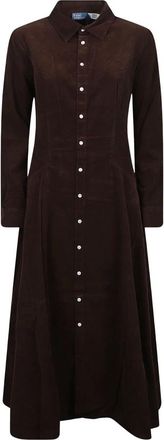 Polo Ralph Lauren Donna, Abiti, Marrone, S, new