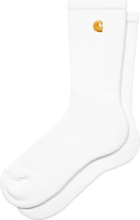Carhartt Work in Progress Carhartt Wip, Socks, male, White, Size: ONE SIZE Chase Socks