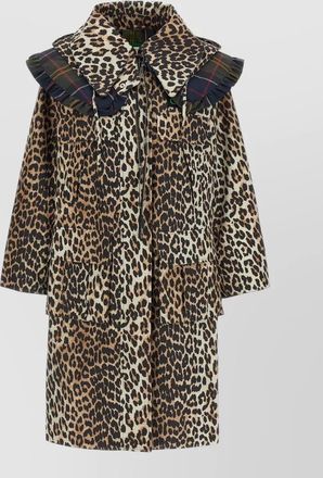 Barbour single breasted coat