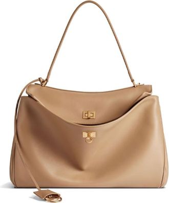 Balenciaga Light Brown Rodeo Shoulder Bag