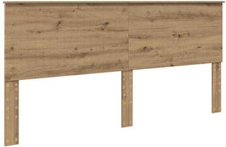 vidaXL Headboard with Headboard Artisan Oak 200 cm Engineered wood vidaXL