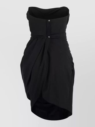 Vivienne Westwood gathered asymmetric mini dress