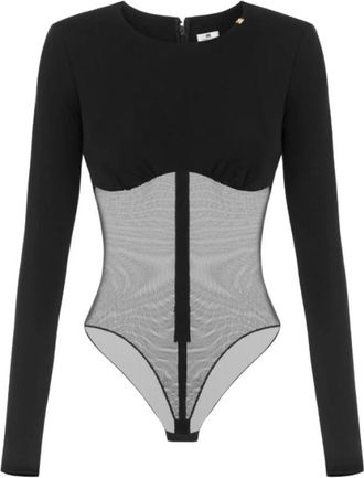 Elisabetta Franchi Mujer, Camisetas, Negro, Talla: L