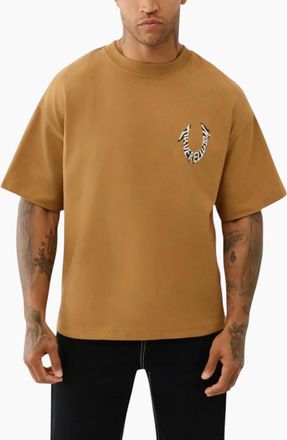 True Religion Mens True Religion 109534 Mens T Shirts - Brown - Size: 36